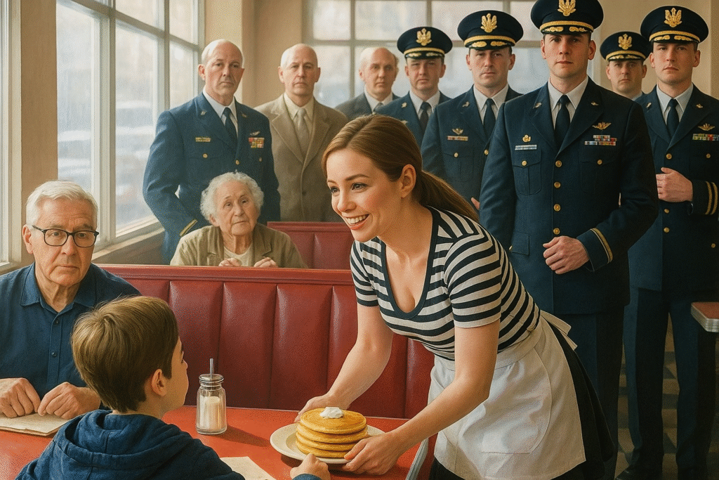 Официантка тайно кормила одинокого мальчика каждое утро