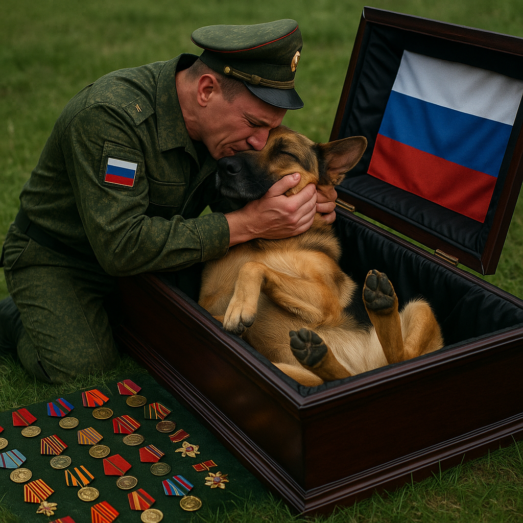 СЛУЖЕБНАЯ СОБАКА, КОТОРАЯ ОТДАЛА ВСЁ, ЧТО У НЕЁ БЫЛО