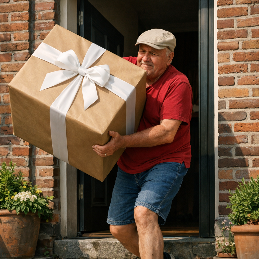 Літера «Л» на коробці