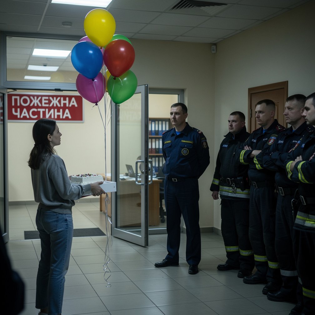 У день народження чоловіка вона приїхала до пожежної частини, але почула страшну новину