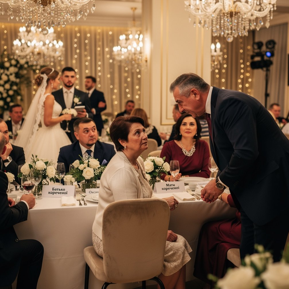 На весіллі доньки чоловік віддав моє місце коханці